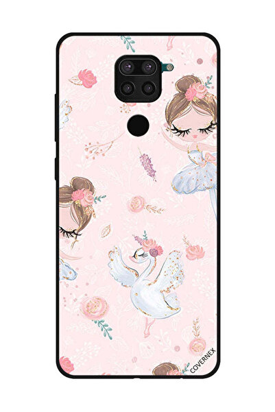 Covernex غطاء حماية لهاتف شاومي ريدمي نوت 9 - دوللي جيرل آند فلاورز
