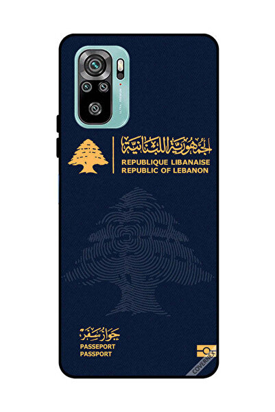 Covernex غطاء حماية لهاتف شاومي ريدمي نوت 10 4G جواز سفر لبناني