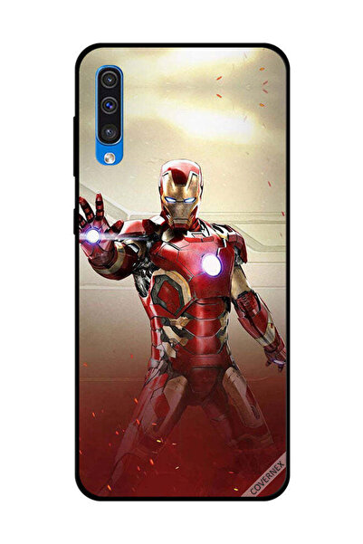 Covernex غطاء حماية لهاتف سامسونج جالاكسي A50 من Iron Man Defense