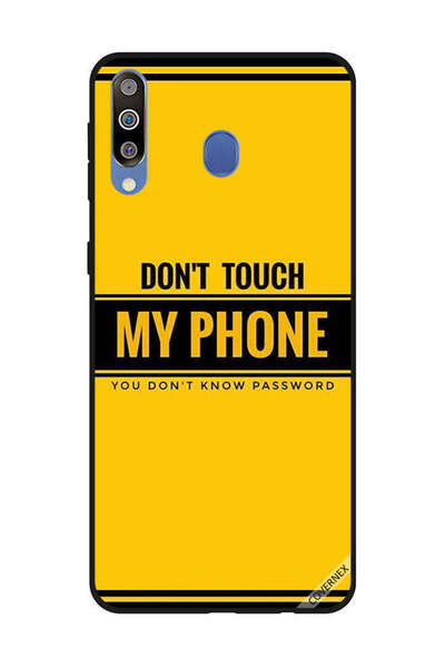 Covernex Protective Case Cover For Samsung Galaxy M30 Don't Touch My Phone Yo...