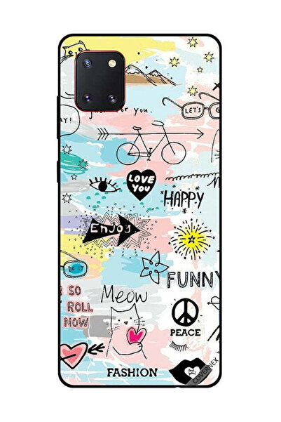 Covernex غطاء حماية لهاتف سامسونج جالكسي نوت 10 لايت دودل مياو إنجوي