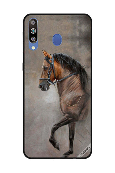 Covernex غطاء حماية لهاتف سامسونج جالاكسي M30 صورة حصان عتيقة