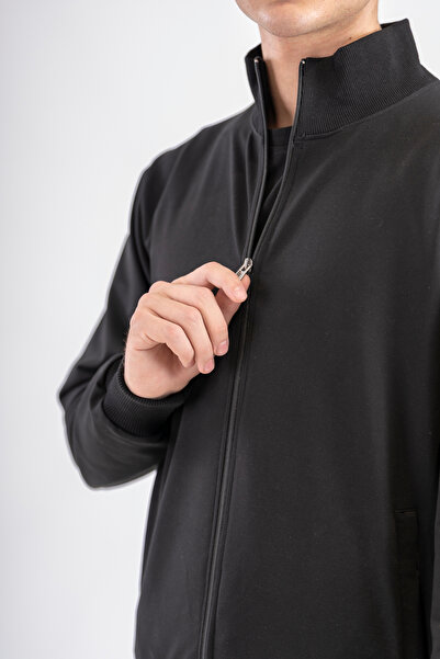 GMESG Erkek Önü Fermuarlı Cepli Sweatshirt – Hafif ve Günlük Kullanıma Uygun ...