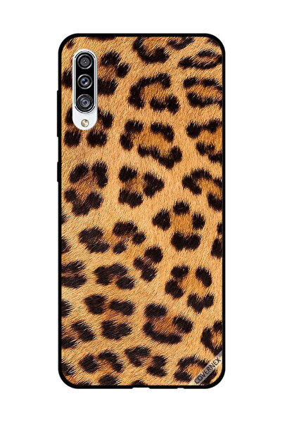 Covernex غطاء حماية لهاتف سامسونج جالاكسي A30s بنقشة جلد النمر باللونين الأسو...