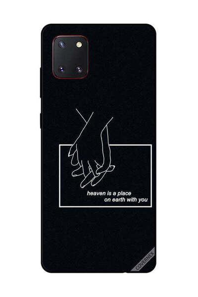 Covernex غطاء حماية لهاتف سامسونج جالكسي نوت 10 لايت الجنة مكان على الأرض معك
