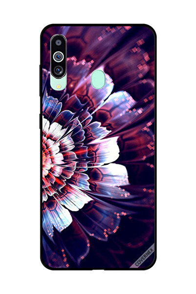 Covernex غطاء حماية لهاتف سامسونج جالاكسي M40 مع زهرة كبيرة منعكسة على الجانب...