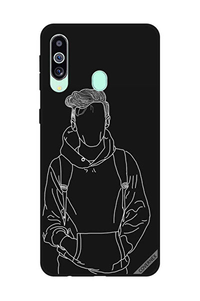 Covernex غطاء حماية لهاتف سامسونج جالاكسي M40/A60 رسم جاكت بوي