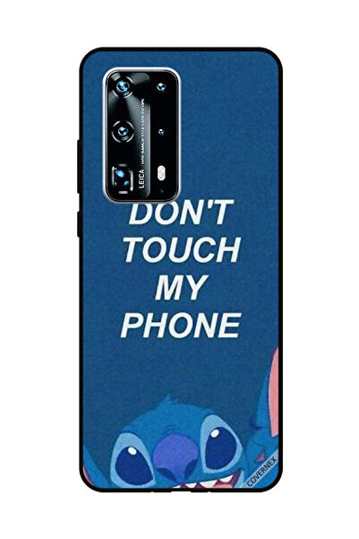 Covernex غطاء حماية لهاتف هواوي بي 40 برو بلس - لا تلمس هاتفي - أزرق