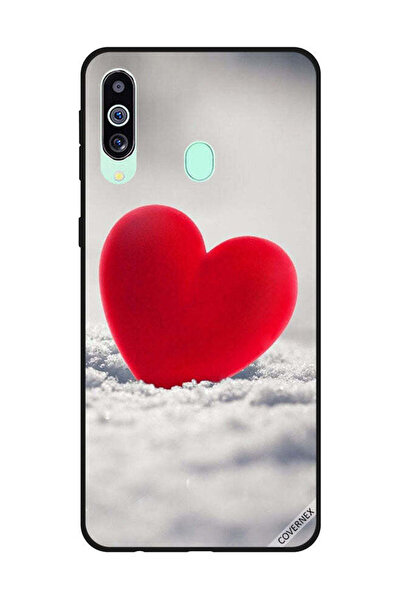 Covernex غطاء حماية لهاتف سامسونج جالاكسي M40/A60 بتصميم قلب أحمر جميل