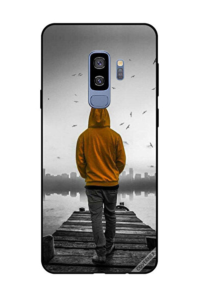 Covernex غطاء حماية لهاتف سامسونج جالاكسي S9 بلس - فتى حزين يمشي