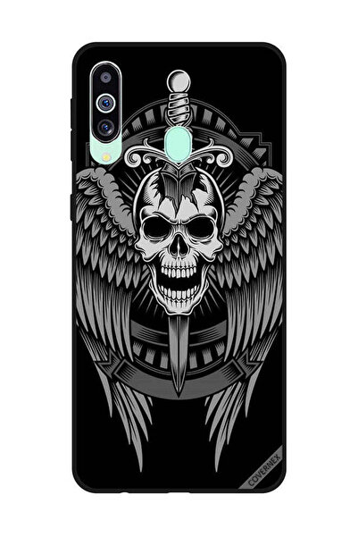 Covernex غطاء حماية لهاتف سامسونج جالاكسي M40/A60 - جمجمة وأجنحة نسر