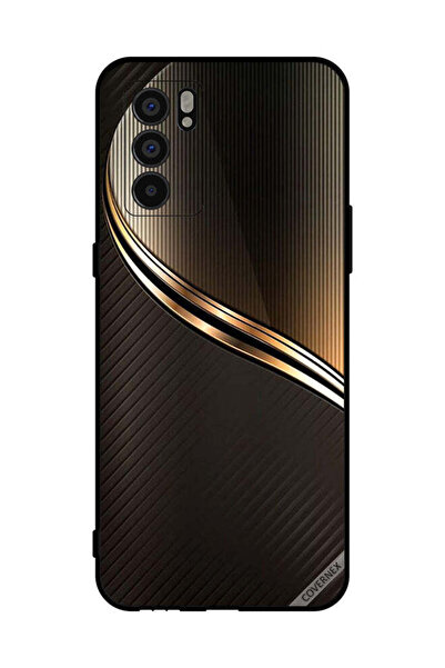 Covernex غطاء حماية لهاتف Oppo Reno6 5G بنمط ذهبي داكن