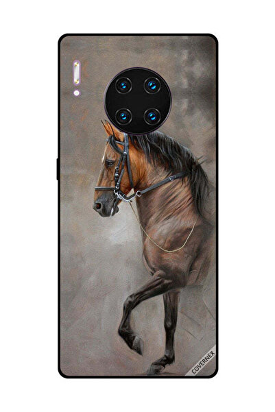 Covernex غطاء حماية لهاتف هواوي ميت 30 برو، صورة حصان عتيقة