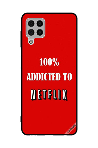 Covernex غطاء حماية لهاتف سامسونج جالاكسي A22 4G مدمن على نتفليكس بنسبة 100%