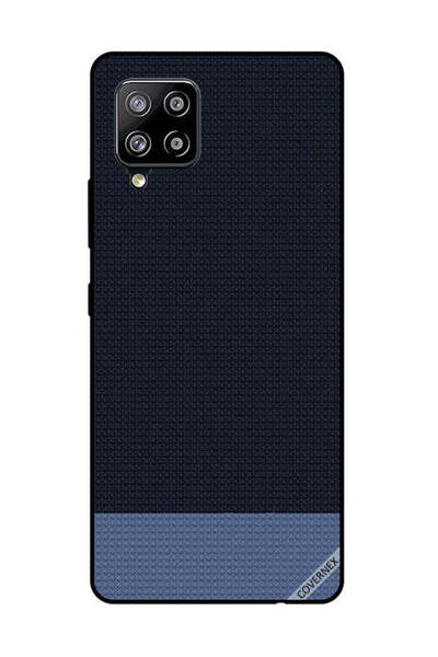 Covernex غطاء حماية لهاتف سامسونج جالاكسي M42 5G بنقشة أشكال منقطة باللون الأزرق