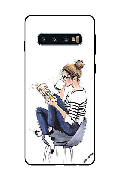 Covernex غطاء حماية لهاتف سامسونج جالكسي S10 جاهز للكتاب الفني