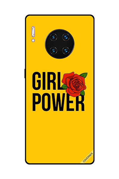 Covernex Protective Case Cover For Huawei Mate 30 Pro Girl Power Yellow