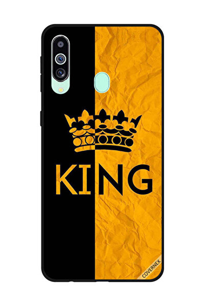 Covernex غطاء حماية لهاتف سامسونج جالاكسي M40/A60 - أسود وأصفر