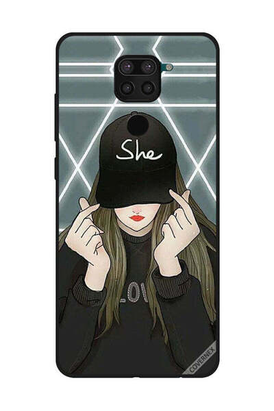 Covernex غطاء حماية لهاتف شاومي ريدمي نوت 9 مع غطاء للرأس