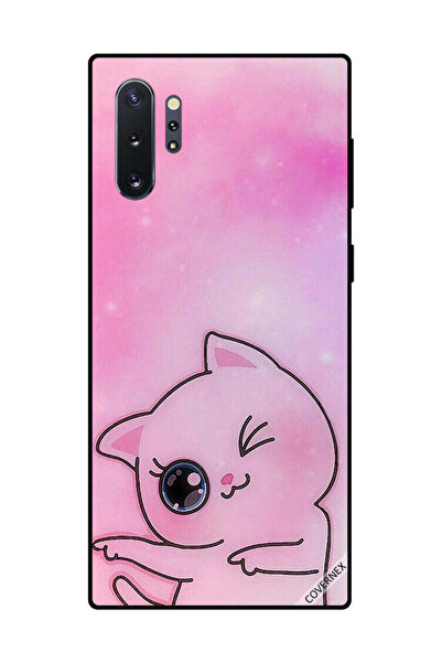 Covernex غطاء حماية لهاتف سامسونج جالكسي نوت 10 بلس - قطة صغيرة