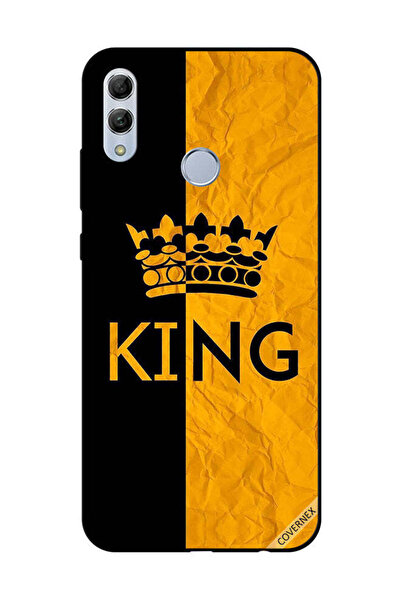 Covernex غطاء حماية لهاتف Honor 10 Lite كينج أسود وأصفر