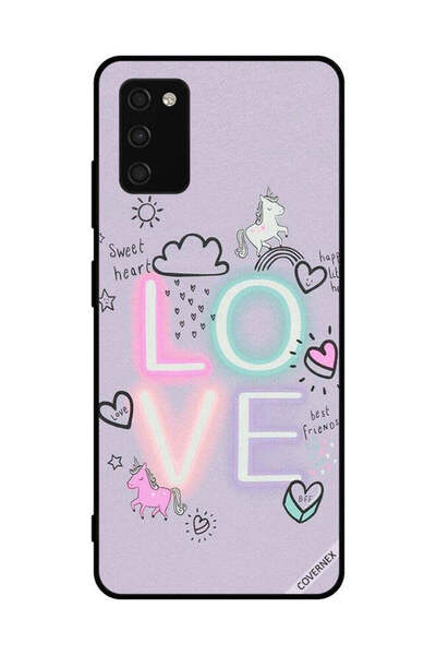 Covernex Protective Case Cover For Samsung Galaxy A03s 4G Sweet Heart Love Un...