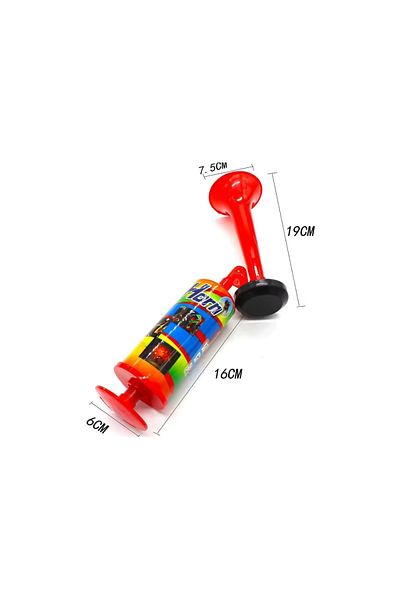 layfhex Air Horn with Fillable Loud Match Earthquake Camping Hand Pump