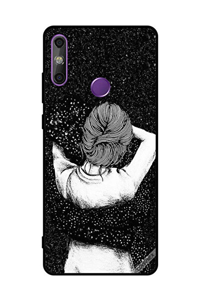 Covernex غطاء حماية لهاتف هواوي إنجوي 20E - خيال فتاة دودل الليلية