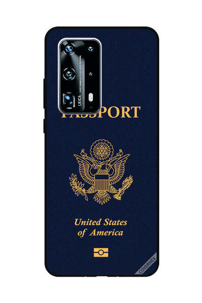 Covernex غطاء حماية لهاتف هواوي بي 40 برو بلس - جواز سفر أمريكي