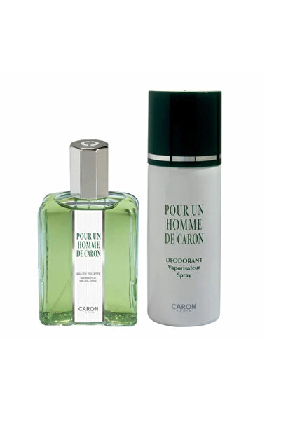 Caron Pour Un Homme De Caron Set Eau De Toilette 75Ml with Deodorant Spray 50Ml