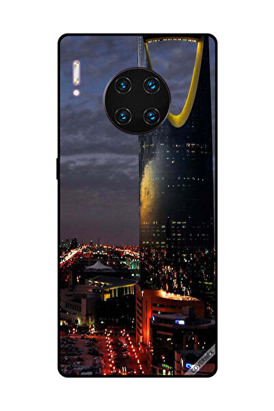 Covernex غطاء حماية لهاتف هواوي ميت 30 برو منظر برج الفيصلية في المساء