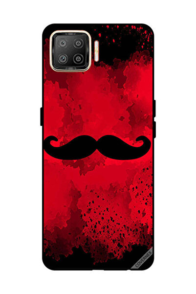 Covernex غطاء حماية لهاتف OPPO F17 - شارب أحمر - Bg