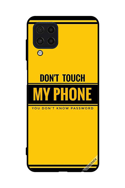 Covernex غطاء حماية لهاتف سامسونج جالاكسي M32 4G لا تلمس هاتفي، أنت لا تعرف ك...