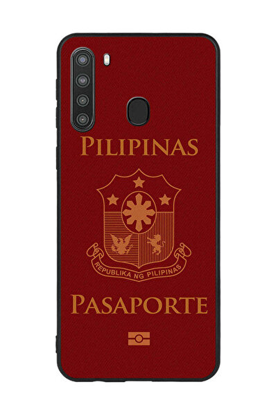Covernex غطاء حماية لهاتف سامسونج جالاكسي A21 - جواز سفر فلبيني