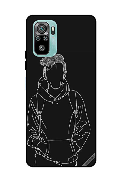Covernex غطاء حماية لهاتف شاومي ريدمي نوت 10 4G رسم جاكت بوي