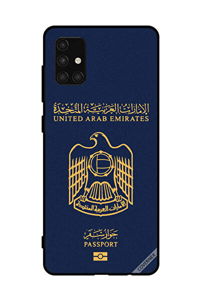 Covernex غطاء حماية لهاتف سامسونج جالاكسي A71 4G جواز سفر الإمارات العربية ال...