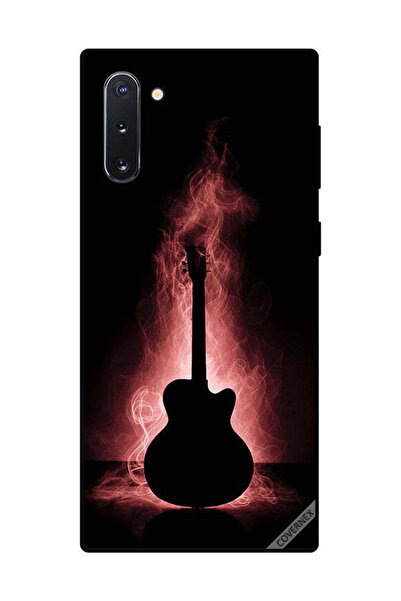 Covernex غطاء حماية لهاتف سامسونج جالكسي نوت 10 بتصميم انعكاس جيتار في الظلام
