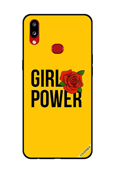 Covernex Protective Case Cover For Samsung Galaxy A10s Girl Power Yellow