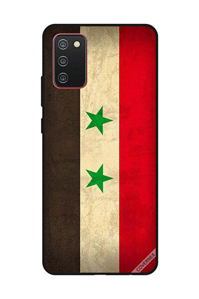 Covernex غطاء حماية لهاتف سامسونج جالاكسي A02s/F02s علم سوريا