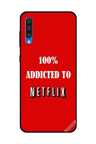 Covernex غطاء حماية لهاتف سامسونج جالكسي A50 مدمن على نتفليكس بنسبة 100%