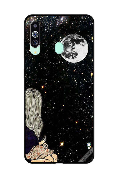 Covernex Protective Case Cover For Samsung Galaxy M40 Looking At Moon