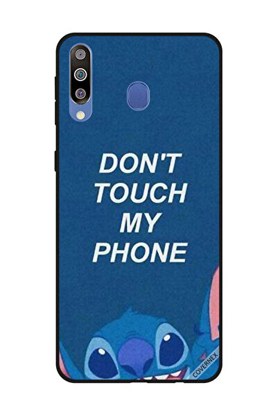 Covernex Protective Case Cover For Samsung Galaxy M30 Don't Touch My Phone Blue