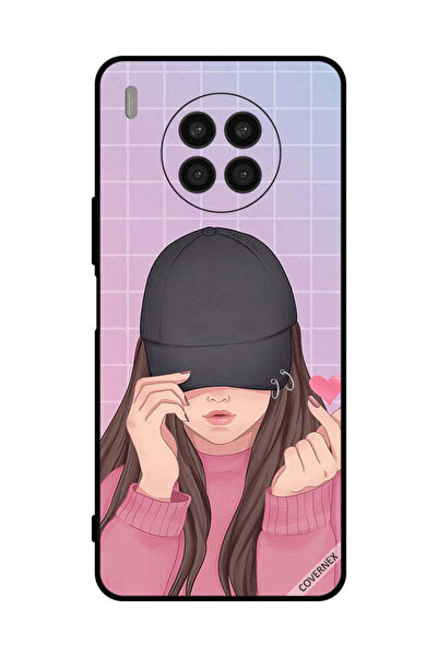 Covernex غطاء حماية لهاتف هواوي نوفا 8i - سناب لوف، فتاة سوداء