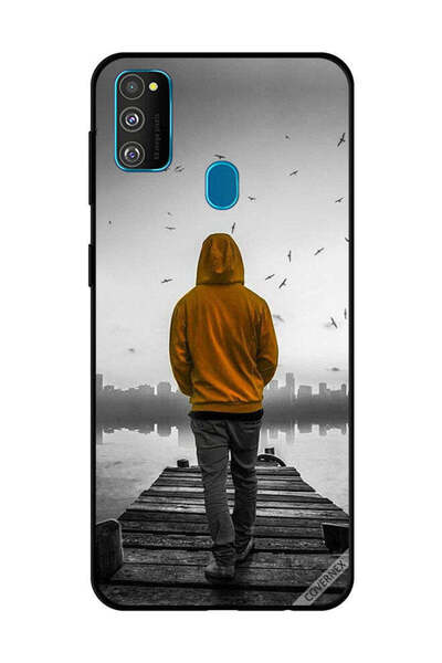 Covernex غطاء حماية لهاتف سامسونج جالاكسي M30s - فتى حزين يمشي