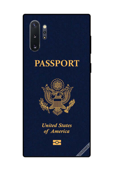 Covernex غطاء حماية لهاتف سامسونج جالكسي نوت 10 بلس - جواز سفر أمريكي