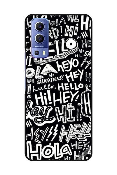 Covernex غطاء حماية لهاتف Vivo Y72 5G Hi Hello Tags