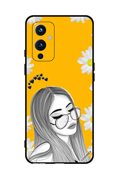 Covernex غطاء حماية لهاتف OnePlus 9 - فتاة تحب خيالات النظارات