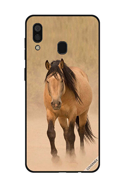 Covernex غطاء حماية لهاتف سامسونج جالاكسي A30 - سباق الخيل البني