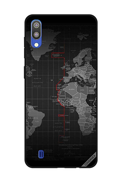 Covernex غطاء حماية لهاتف سامسونج جالاكسي M10 بطبعة حدود المحيط