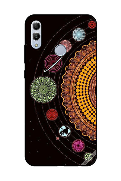 Covernex غطاء حماية لهاتف Honor 10 Lite بتصميم أشكال ماندالا الفضائية